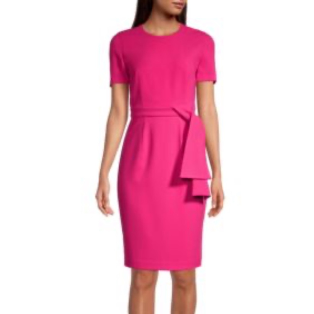Black Halo Harbor Side-Tie Sheath Dress New with tags size 2